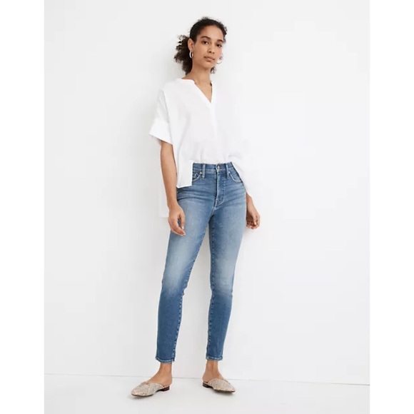 Madewell Denim - NWT Madewell Petite 10" High-Rise Skinny Crop Jean
